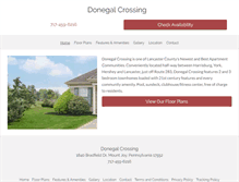 Tablet Screenshot of donegalcrossing.com